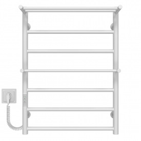 Полотенцесушитель электрический Терма Плюс П7 500х700 Deffi Белый WD03 (C.TA.70.50.7.E.W.L.3)