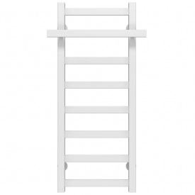 Полотенцесушитель водяной Nicolе П8 400х800 Deffi Белый (A.NI.80.40.8.W.A)