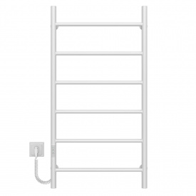 Полотенцесушитель электрический Орион П6 500х1000 Deffi Белый WD03 (C.OR.100.50.6.E.W.L.3)
