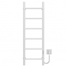 Полотенцесушитель электрический Орион П6 400х1000 Deffi Белый WD03 (C.OR.100.40.6.E.W.R.3)