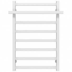 Полотенцесушитель водяной Nicolе П8 500х800 Deffi Белый (A.NI.80.50.8.W.C)