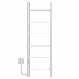 Полотенцесушитель электрический Орион П6 400х1000 Deffi Белый WD03 (C.OR.100.40.6.E.W.L.3)