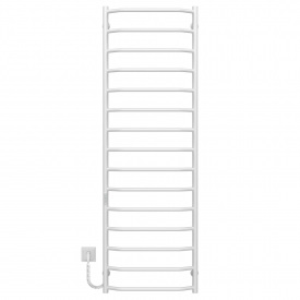 Полотенцесушитель электрический Трапеция П15 500х1600 Deffi Белый WD03 (C.TR.160.50.15.E.W.L.3)