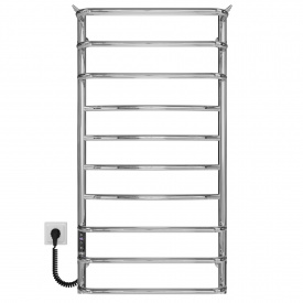 Полотенцесушитель электрический Юность П10 500х1000 Deffi Хром JD03 (C.YU.100.50.10.E.C.L.1)