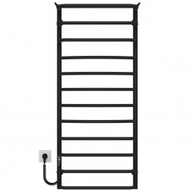 Полотенцесушитель электрический Юность П12 500х1200 Deffi Черный JD03 (C.YU.120.50.12.E.B.L.1)