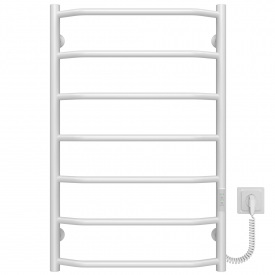 Полотенцесушитель электрический Трапеция П7 500х800 Deffi Белый JD03 (C.TR.80.50.7.E.W.R.3)