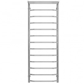 Полотенцесушитель водяной Трапеция с полкой П13 500х1400 Deffi Хром (C.TP.140.50.13.C.A)