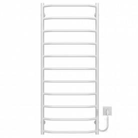 Полотенцесушитель электрический Трапеция П11 500х1200 Deffi Белый WD03 (C.TR.120.50.11.E.W.R.3)