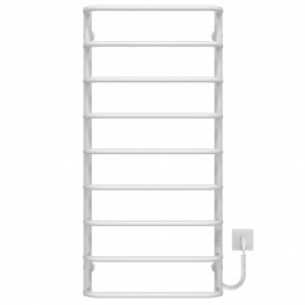 Полотенцесушитель электрический Стандарт П9 500х1100 Deffi Белый WD03 (C.SS.110.50.9.E.W.R.3)