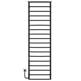 Полотенцесушитель электрический Юность П18 500х1800 Deffi Черный JD03 (C.YU.180.50.18.E.B.L.1)