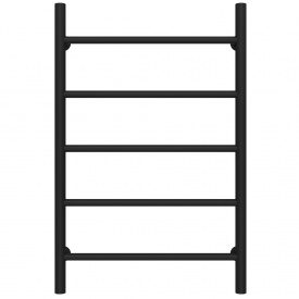 Полотенцесушитель водяной Орион П5 500х800 Deffi Черный (C.OR.80.50.5.B.C)