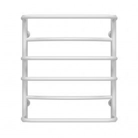 Полотенцесушитель водяной Аквамикс П6 500х600 Deffi белый (C.AM.60.50.6.W.A)