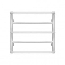 Полотенцесушитель водяной Аквамикс П5 400х500 Deffi белый (C.AM.50.40.5.W.A)