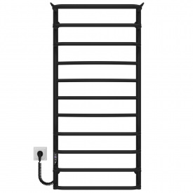 Полотенцесушитель электрический Юность П11 500х1100 Deffi Черный JD03 (C.YU.110.50.11.E.B.L.1)