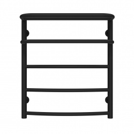 Полотенцесушитель водяной Отель П5 400х600 Deffi Черный (C.OD.60.40.5.B.B)