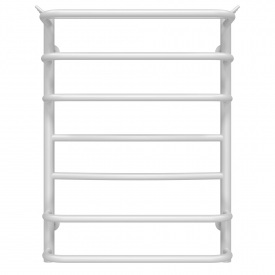 Полотенцесушитель водяной Юность П7 500х700 Deffi Белый (C.YU.70.50.7.W.B)