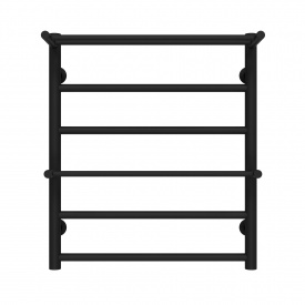 Полотенцесушитель водяной Терма Плюс П6 500х600 Deffi Черный (C.TA.60.50.6.B.C)