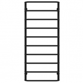 Полотенцесушитель водяной Стандарт П10 500х1200 Deffi Черный (C.SS.120.50.10.B.B)