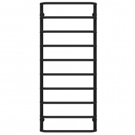 Полотенцесушитель водяной Стандарт П10 500х1200 Deffi Черный (C.SS.120.50.10.B.C)