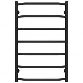 Рушникосушарка водяна Трапеція П7 500х800 Deffi Чорний (C.TR.80.50.7.B.A)