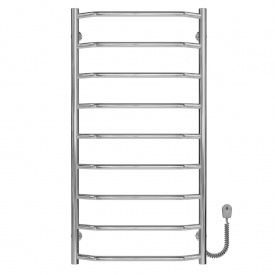 Полотенцесушитель электрический Трапеция П9 500х1000 Deffi Хром EF16 (C.TR.100.50.9.E.C.R.5)