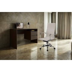 Стол письменный прямой Tobi Sho ST-0006 с выдвижными ящиками 1250х755х516 Венге темный Ворожба