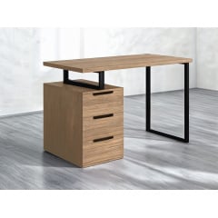 Стіл письмовий Tobi Sho MX-0003 з металевою опорою та шухлядами 1200х755х600 Дуб сонома Київ