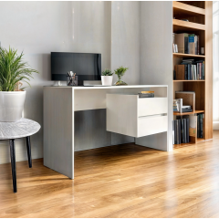 Стол письменный прямой Tobi Sho ST-0006 с выдвижными ящиками 1250х755х516 Белый Черкассы