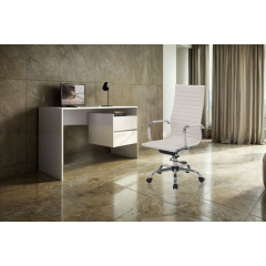 Стол письменный прямой Tobi Sho ST-0006 с выдвижными ящиками 1250х755х516 Белый Черкассы