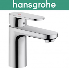 Смеситель Hansgrohe (art 71585000) для раковины однорычажный с сливным набором, Vernis Blend CoolStart, Хром