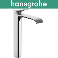 Смеситель Hansgrohe (art 75040000) для раковины однорычажный сливной гарнитурой, Vivenis 250, Хром Черновцы
