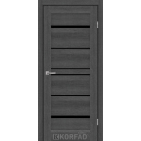 Межкомнатные двери Виста стекло черное 600х900х2000 мм 