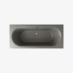 Ванна пристенная Excellent Oceana Slim 1800x800 прямоугольная матовая серая (WAEX.OCE18CMMS) Киев