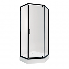 Душевая кабина Qtap Scorpio 2120x900x900 стекло 6 мм + поддон 90х90х12 пятиугольная (SCOBLA10995AC6SET) Бердичів
