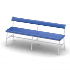 Банкетка зі спинкою медична БС-4 ТМ Омега Надворная