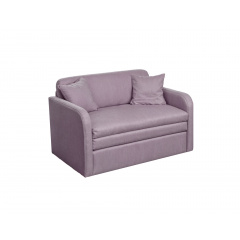 Диван прямой Tobi Sho Юниор-1.2 раскладной мягкий велюр Magic Dusty Violet, 1380х800х800 мм Сумы