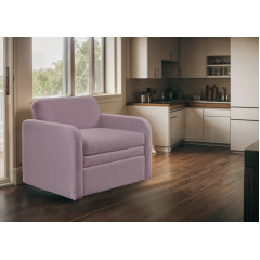 Диван Tobi Sho Юніор-1.4 для вітальні розкладний м'який велюр Magic Dusty Violet, 1580х800х800 мм Кропивницький