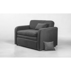 Диван Tobi Sho Юніор-1.4 розкладний м'який для вітальні рогожка Grey/08, 1580х800х800 мм