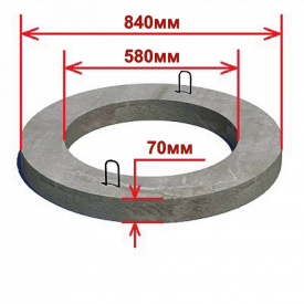 Кільце опорне каналізаційне бетонне КО 6