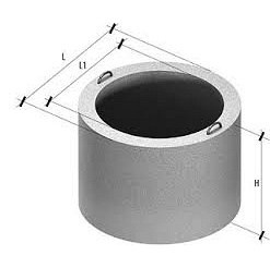 Кільце каналізаційне бетонне, подовжувач горловини КС 7.7