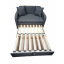 Кресло Tobi Sho Юниор-0.7 раскладное мягкое для детей велюр Magic Dark Grey, 880х800х800 мм Курень