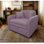 Диван прямой Tobi Sho Юниор-1.2 раскладной мягкий велюр Magic Dusty Violet, 1380х800х800 мм Сумы