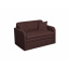 Диван Tobi Sho Юніор-1.4 для вітальні розкладний м'який велюр Magic Dark Brown, 1580х800х800 мм Вінниця