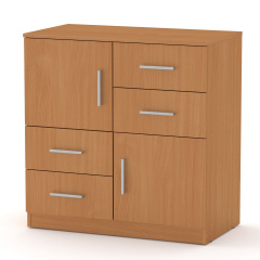Комод Компаніт 2+4 Бук (84х45х85 см) Бородянка