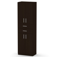Шкаф книжный Компанит КШ-11 60х37х195 см Венге темный Хуст