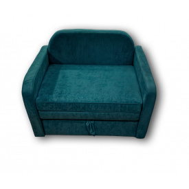 Диван Tobi Sho Юніор-1.3 розкладний м'який велюр Крокус Морська хвиля/88, 1480х800х800 мм