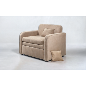 Крісло Tobi Sho Юніор-0.6 розкладне м'яке для дитячої кімнати рогожка Caramel/01, 780х800х800 мм