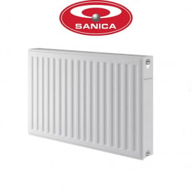 Стальные радиаторы Sanica 11 тип 300*400 Турция (боковое подключение)