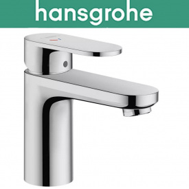 Смеситель Hansgrohe (art 71585000) для раковины однорычажный с сливным набором, Vernis Blend CoolStart, Хром