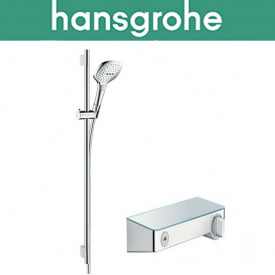 Термостатический смеситель Hansgrohe (art 27027400) для душа, Shower Tablet Select, Белый